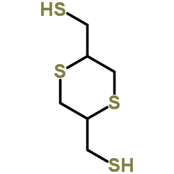 1,4-二噻烷-2,5-二(甲硫醇) 结构式