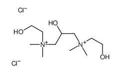 羟丙基-二-氯化胆碱 结构式