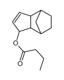 3a,4,5,6,7,7a-六氢-4,7-亚甲基-1H-茚基丁酸酯 结构式