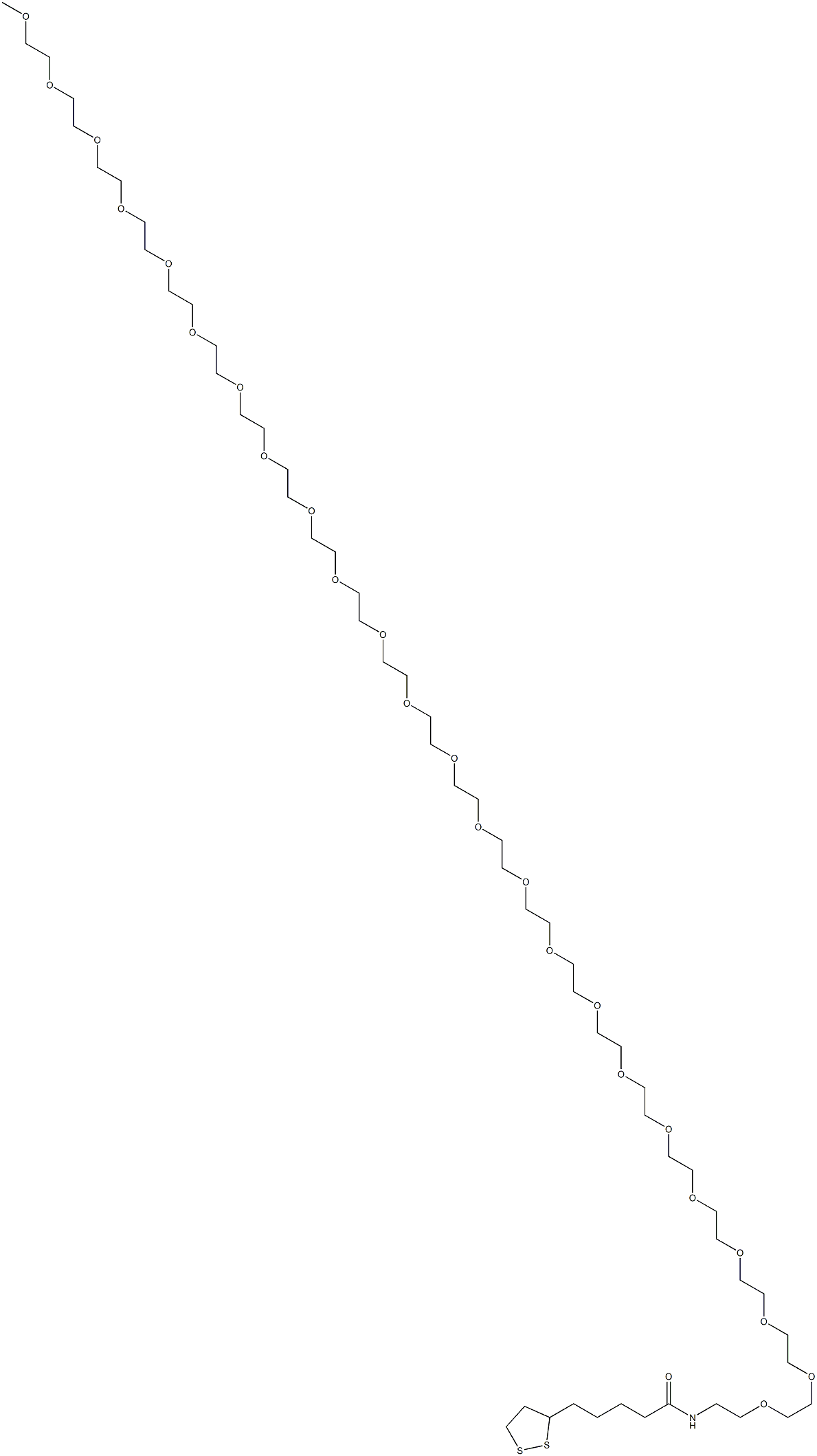 m-dPEG₁₂-脂酰胺 结构式