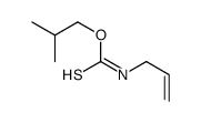 N-烯丙基-O-异丁基-硫氨酯 结构式