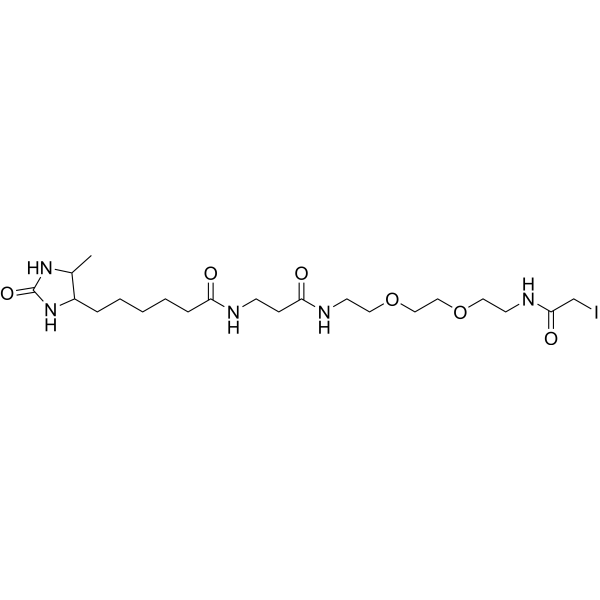 脱硫生物素PEO碘乙酰胺 结构式