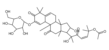 葫芦素E-2-O-葡萄糖苷 结构式