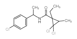 环丙酰菌胺 结构式