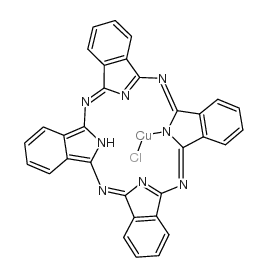 酞菁蓝Bsx 结构式