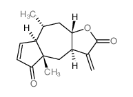 芳香堆心菊素 结构式