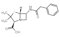 青霉素钠 结构式