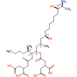 伏马菌素 B3 溶液 结构式