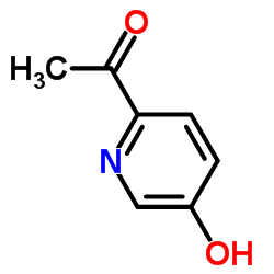 2-乙酰基-5-羟基吡啶 结构式