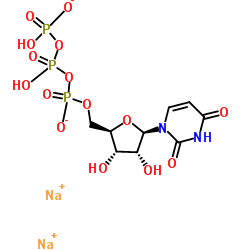 尿苷-5'-三磷酸二钠 结构式