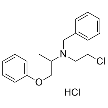盐酸酚苄明 结构式