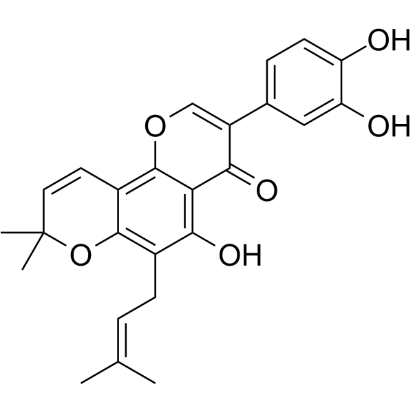Pomiferin 结构式