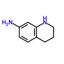 7-氨基-1,2,3,4-四氢喹啉 结构式