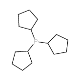 三环戊基膦 结构式