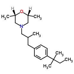 阿莫罗芬 结构式
