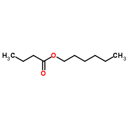 丁酸己酯 结构式