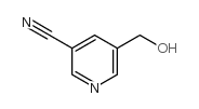 (5-氰基吡啶-3-基)-甲醇 结构式