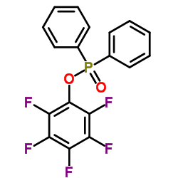 五氟苯基二苯基磷酸酯 结构式