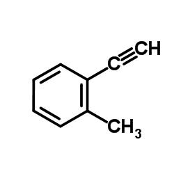 2-乙炔基甲苯 结构式