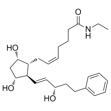 比马前列素 结构式