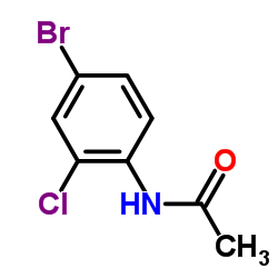 4-溴-2-氯乙酰苯胺 结构式