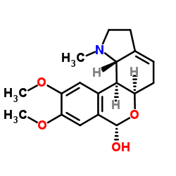石蒜裂碱 结构式