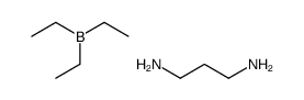 三乙基硼-1,3-丙二胺 结构式