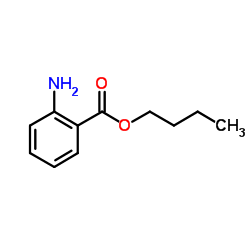 邻氨基苯甲酸正丁酯 结构式