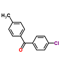 4-氯-4'-甲基二苯甲酮 结构式