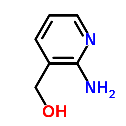 2-氨基-3-羟甲基吡啶 结构式