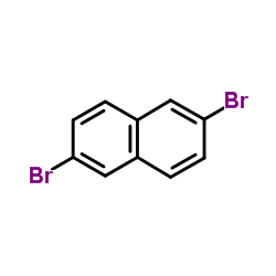 2,6-二溴萘 结构式