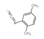 2,5-二甲基苯异硫氰酸酯 结构式
