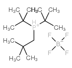二叔丁基新戊基膦四氟硼酸盐 结构式