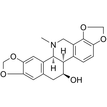 白屈菜碱 结构式