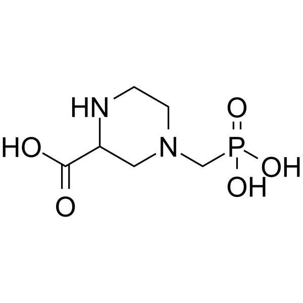 2-(磷酰甲基)-戊二酸 结构式