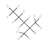 1,1,1,2,2,3,3,5,5,5-十氟-4-碘-4-(三氟甲基)戊烷 结构式