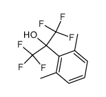 2-(2,6-二甲基苯基)六氟-2-丙醇 结构式