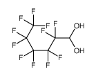 2,2,3,3,4,4,5,5,6,6,6-Undecafluoro-1,1-hexanediol 结构式