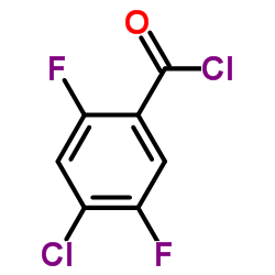 4-氯-2,5-二氟苄氧基氯 结构式