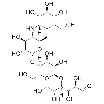 阿卡波糖 结构式
