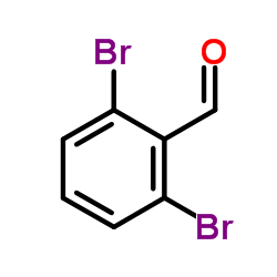 2,6-二溴苯甲醛 结构式