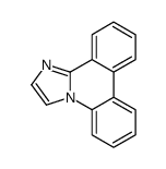 咪唑并[1,2-f]菲啶 结构式