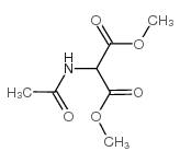 乙酰氨基丙二酸二甲酯 结构式
