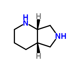 (S,S)-2,8-二氮杂双环[4,3,0]壬烷 结构式