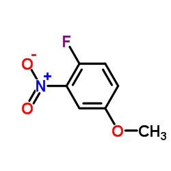 4-氟-3-硝基苯甲醚 结构式