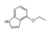 4-乙氧基吲哚 结构式