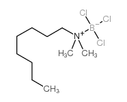 三氯化硼-正辛基二甲基胺复合物 结构式