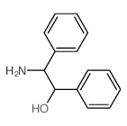 (1R,2r)-(+)-2-氨基-1,2-二苯基乙醇 结构式
