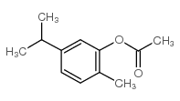 香芹酚乙酸酯 结构式