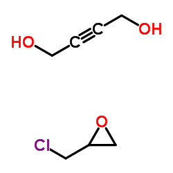 2-丁炔-1,4-二醇环氧氯丙烷 结构式